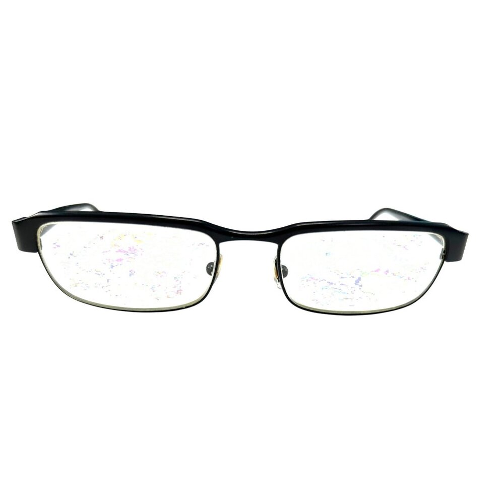 Robert Mitchel Rm712 Black Rectangular Eyeglasses… - image 2